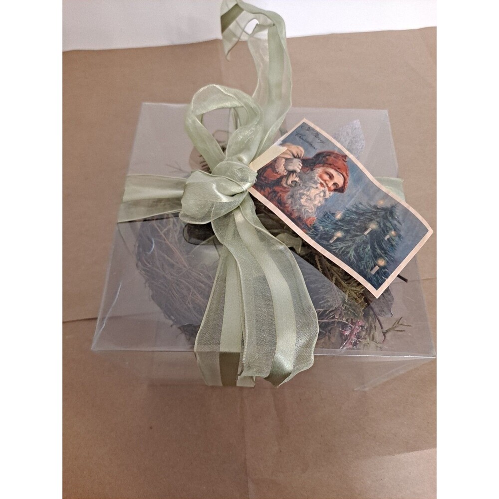 Honey & Me Ornament Bird's Nest With 3 Eggs Approximately 6" X 4"